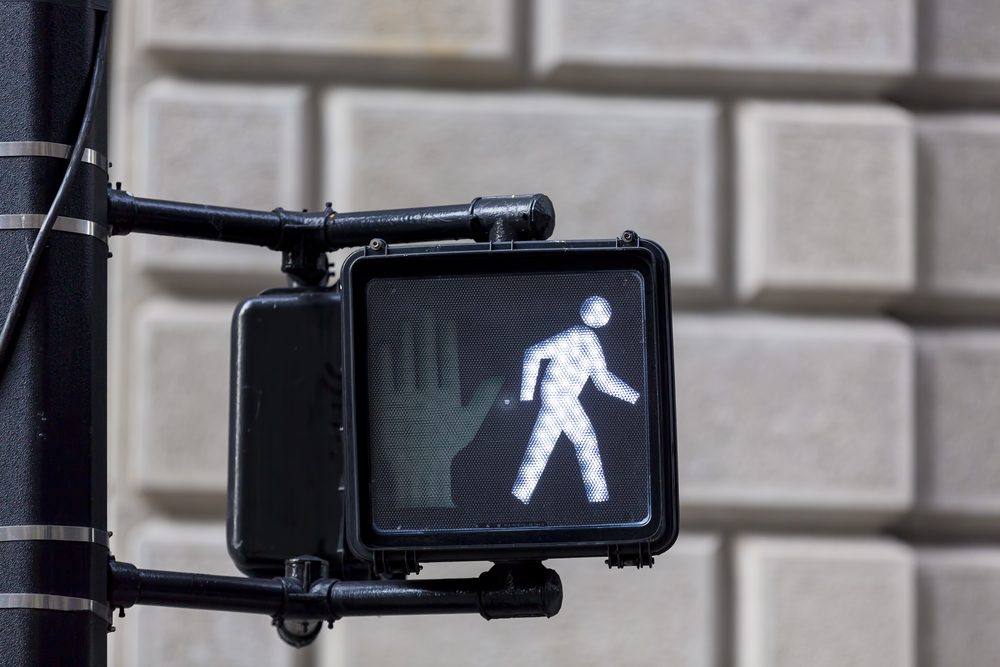 Traffic Control Signals at Crosswalks
