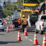car accident in a construction zone