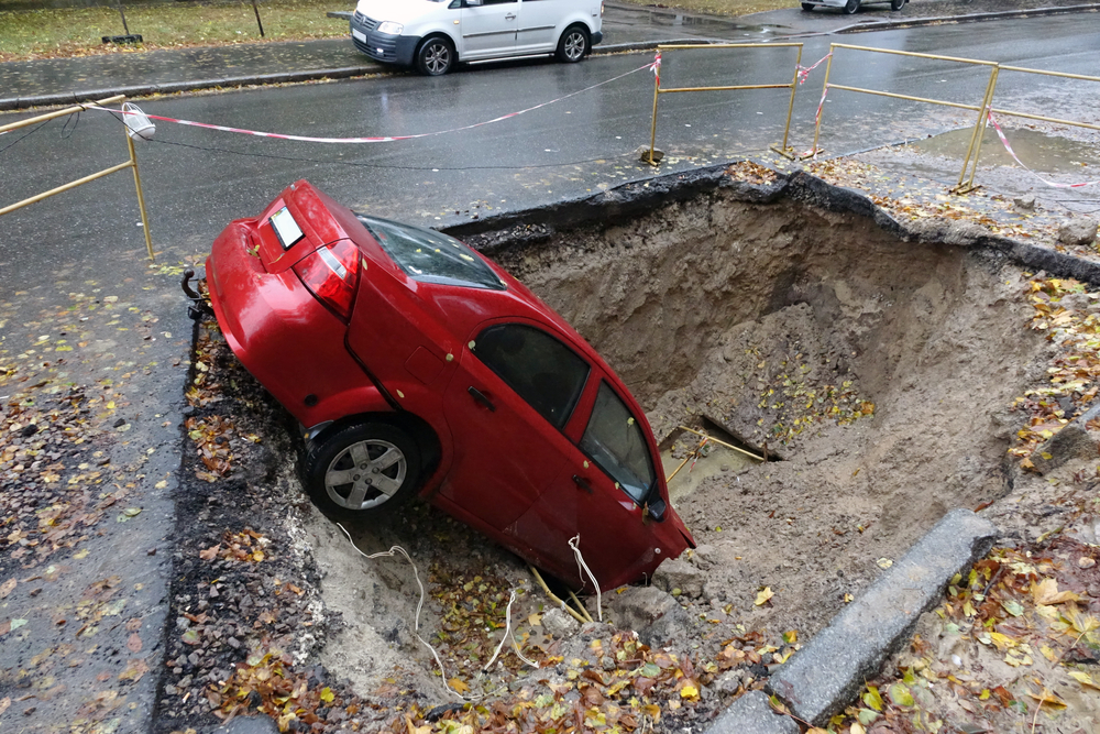 Car Accident in a Construction Zone