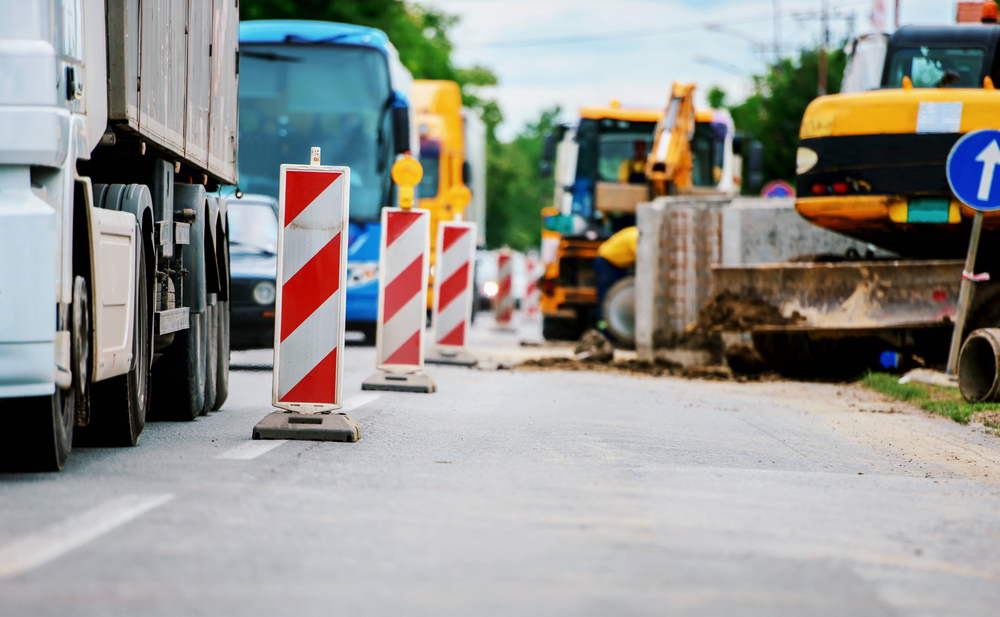 West Virginia Work Zone Causes a Crash