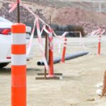 Work Zone Causes a Crash